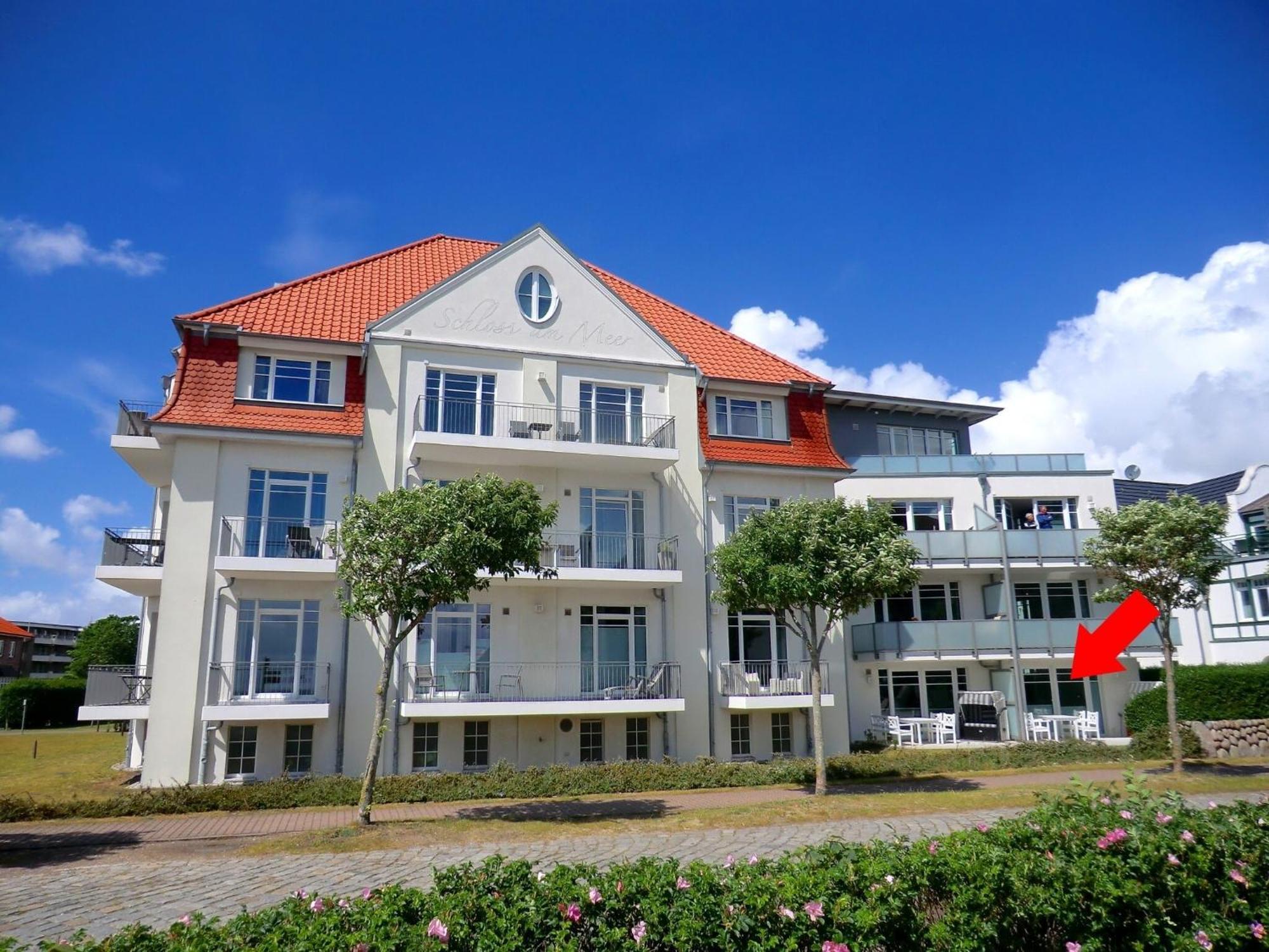 비크아프포르 Schloss Am Meer - Whg3 Grosse Terrasse Mit Meerblick 아파트 외부 사진